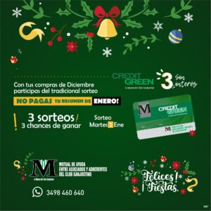 Lee más sobre el artículo 3 sorteos, 3 chances para ganar!