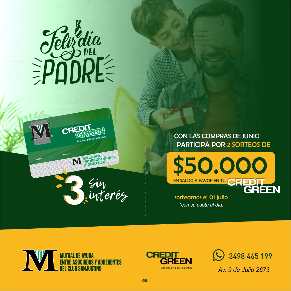 Lee más sobre el artículo FELIZ DÍA PAPA!