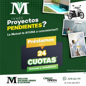 Lee más sobre el artículo Si tenés proyectos pendientes? Te ayudamos a cumplirlos…